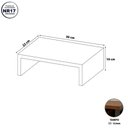 Ver imagem 2 de Suporte para Monitor de Mesa Escritório 30cm MDF Marrom F5 Office