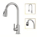 Ver imagem 1 de Torneira de Cozinha Roma Mangueira Flexível Aço Inox 304 Goldenx