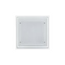 Ver imagem 2 de Lustre Plafon de Vidro para 02 Lâmpadas Sobrepor - Ideal Sala Cozinha Banheiro Quarto 30 Cm - Fosco