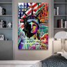 Quadro Estatua Da Liberdade:60x40 cm/BORDA INFINITA - 2