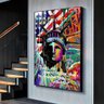 Quadro Estatua Da Liberdade:60x40 cm/BORDA INFINITA - 3