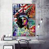 Quadro Estatua Da Liberdade:60x40 cm/BORDA INFINITA - 4