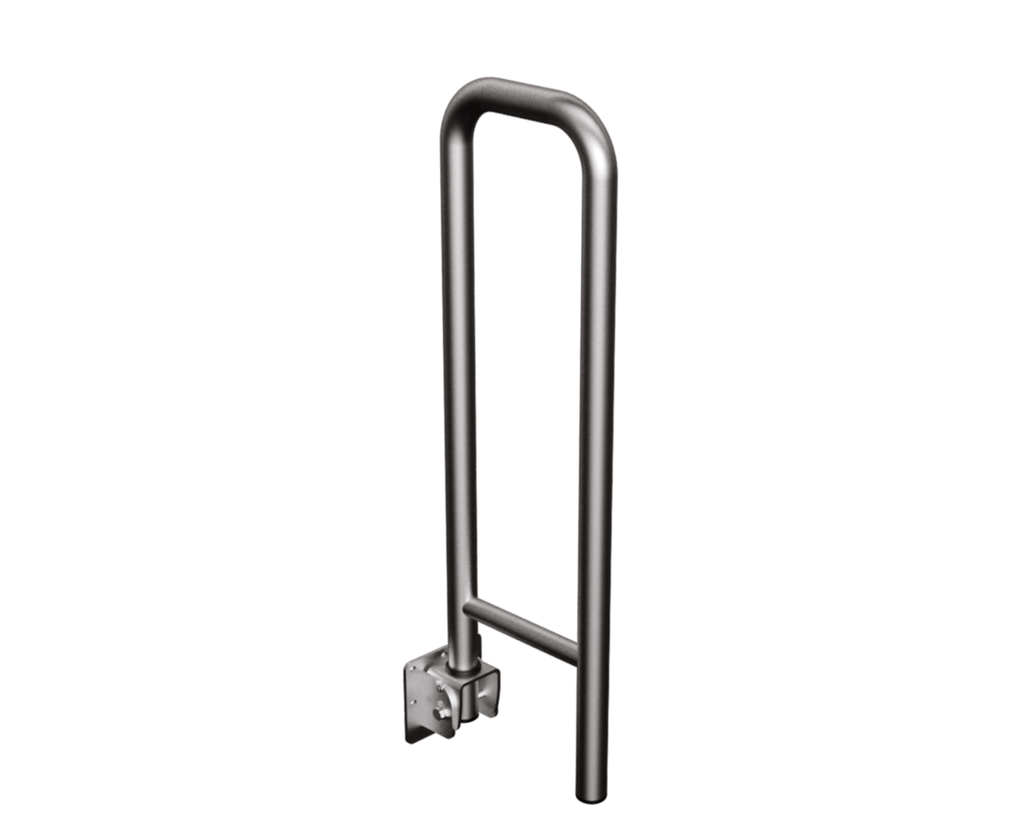 Barra de Apoio Articulável Inox Escovado 60 Cm - 2