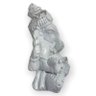 Deuses Indianos em Resina P - Escolha o Seu:ganesha Meditar 6cm Branco - 2