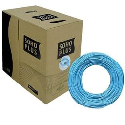 Cx Cabo De Rede Furukawa 24Awgx4P Soho Plus Cat5 305M 4Pares Cmx Azul - 3