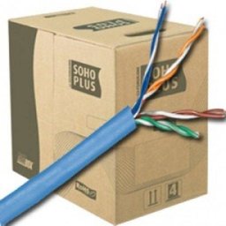 Cx Cabo De Rede Furukawa 24Awgx4P Soho Plus Cat5 305M 4Pares Cmx Azul - 4