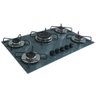 Cooktop 5bocas Tripla Chama 127/220v Marmo Cinza - 2