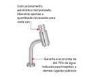 Ver imagem 3 de Torneira de Mesa Deca Link Com Fechamento Automático p/Lavatório