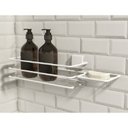 Ver imagem 1 de Porta Shampoo com Saboneteira - Linha Premium Decotec Branco