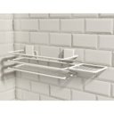 Ver imagem 2 de Porta Shampoo com Saboneteira - Linha Premium Decotec Branco