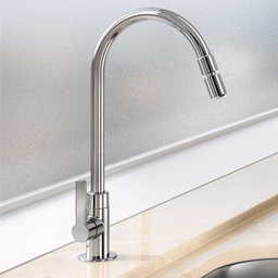 Torneira para Cozinha de Mesa Bica Alta Gali Docol - 9