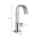 Ver imagem 5 de Torneira de Mesa para Banheiro Deca Polo Cromado