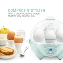Ver imagem 2 de Elite Gourmet Cozedor de Ovos Elétrico 7 Unidades com Auto-desligamento (menta)