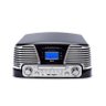 Vitrola Raveo Harmony Bt Bivolt Preta com Bluetooth, Toca Discos Vinil, Entrada Sd, USB, Cd Player, F - 2