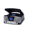 Vitrola Raveo Harmony Bt Bivolt Preta com Bluetooth, Toca Discos Vinil, Entrada Sd, USB, Cd Player, F - 1