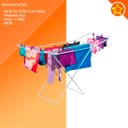 Ver imagem 5 de Varal de Chão Aço com Abas Slim - Mor