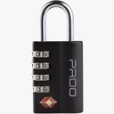 Ver imagem 1 de Cadeado Sm Executive 4 Segredos Preto - Pado