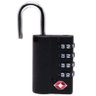 Cadeado Sm Executive 4 Segredos Preto - Pado - 2