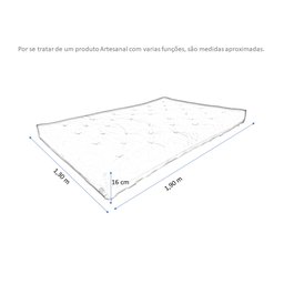 Colchão Berço R9 Design Futon Futon Dobrável Sofá Cama Azul Turquesa - 4 Colchão Berço R9 Design Futon Futon Dobrável Sofá Cama Azul Turquesa - 4