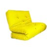Futon Solteiro Dobrável Sofá Cama Tecido Sarja - 1