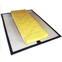 Ver imagem 2 de Futon Solteiro Dobrável Sofá Cama Tecido Sarja