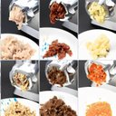 Ver imagem 4 de Moedor para Carne Moída Kibe Elétrico 110v Fácil Manuseio