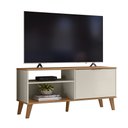 Ver imagem 2 de Rack Estante Madri 120cm Tv até 50 Polegadas Multifuncional com Porta Peternella Móveis