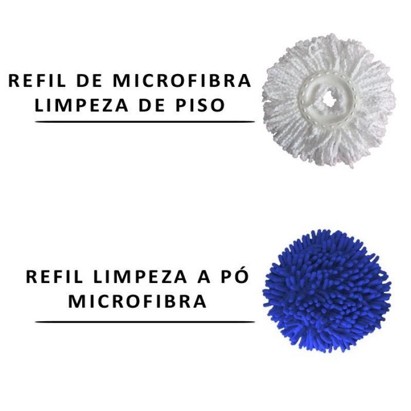 Cabo Avulso 1,60 Mts Com 1Refil a Pó,1 Refil Microfibra - Perfect - 4