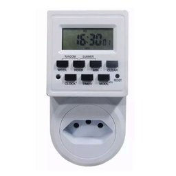 Temporizador Timer Digital 127V-220V Tomada Programável Liga e Desliga - 2
