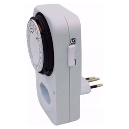 Temporizador Timer Analógico Bivolt Programável Liga Desliga - 3 Temporizador Timer Analógico Bivolt Programável Liga Desliga - 3