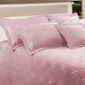 Colcha Casal tecido Jacquard 2,50x2,20cm cor Rosa Sultan - 2