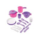 Ver mais imagens de Cozinha Infantil com Pia e Água Fogão + Forninho + Panelinha