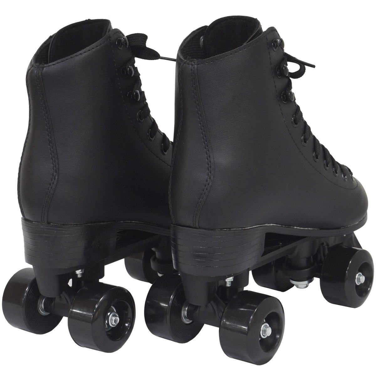 Patins Clássico Tradicional Quad 4 Rodas Roller de Rua Infantil Preto Importway BW-020-PT - 28 - 2