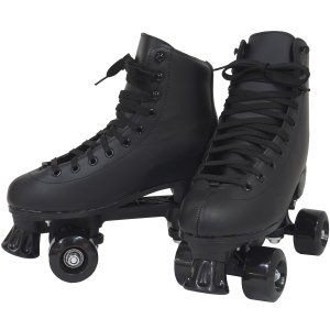 Patins Clássico Tradicional Quad 4 Rodas Roller de Rua Infantil Preto Importway BW-020-PT - 28