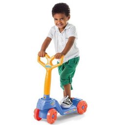 Patinete com 4 Rodas Mini Scooty Menino Calesita - 4