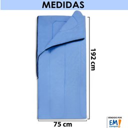 Colchonete ou Saco de Dormir Multiuso Camping Pesca Acampamento Noite do Pijama com Bloqueador Bacte - 2