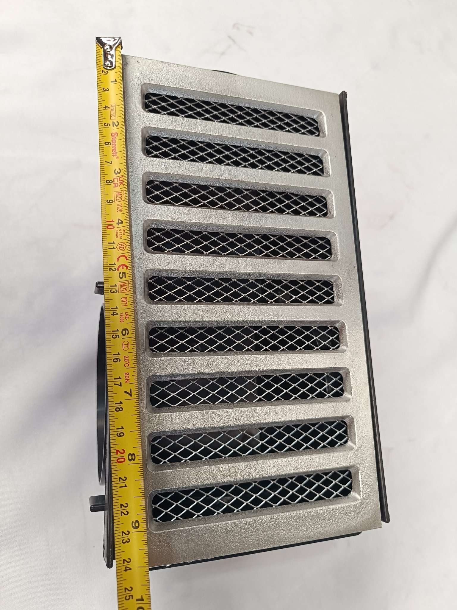 Ralo Linear Pluvial Alumínio 15x25 Cocho Coletor Modular 5 Saídas com Tela - 2