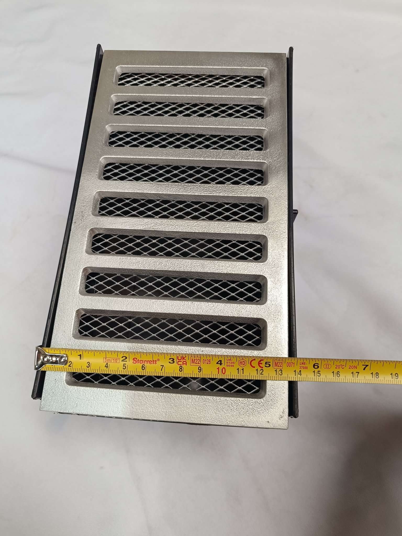 Ralo Linear Pluvial Alumínio 15x25 Cocho Coletor Modular 5 Saídas com Tela - 6