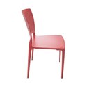 Ver imagem 3 de Cadeira Tramontina Safira em Polipropileno e Fibra de Vidro Vermelho 92048/040