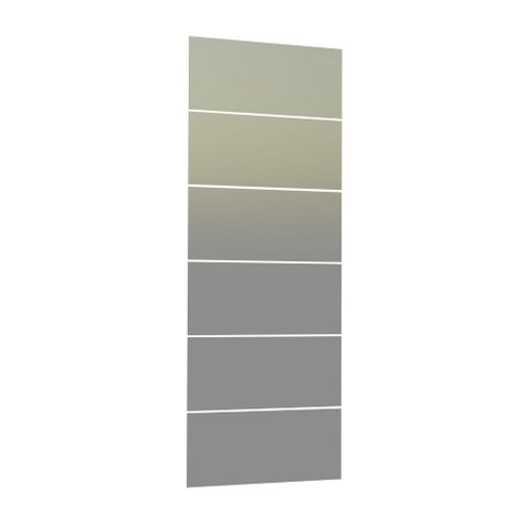 Kit Madesa com 6 Espelhos de 30 X 59,5 Cm para Guarda-roupa