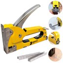 Ver imagem 7 de Grampeador Manual Tapeceiro Madeira Pressão Grampos 4 - 8mm | Fertak