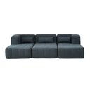 Ver imagem 2 de Sofá Modular 3 Lugares e 3 Puff Easybox CabeCasa MadeiraOriginals