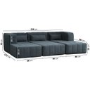 Ver imagem 3 de Sofá Modular 3 Lugares e 3 Puff Easybox Cabecasa Madeiraoriginals