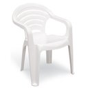 Ver imagem 1 de Cadeira Plastica Branca Angra 92212/010 Tramontina