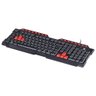 Kit Teclado e Mouse Gamer Grifo - Mouse 2400 Dpi Cabo Usb 1.8 Metros Led Vermelho - Vgc-01v - 2