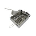Ver imagem 2 de Fritadeira Elétrica 2 Cubas Plus Aço Inox 08L 110v 4000W