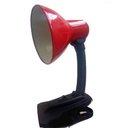 Ver imagem 3 de Luminaria de Mesa Presilha Articulavel C/ Garra Vermelho