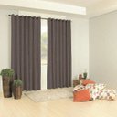 Ver imagem 1 de Kit 2 Peças Blackout PVC 200X180 e 280X250 - Tabaco