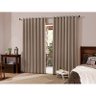 Cortina Blackout Sala/Quarto em Tecido 2,00 x 1,80 Bege Escuro | Admirare - 1