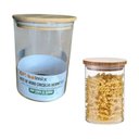 Ver imagem 1 de Pote Hermético Multiuso Vidro Borossilicato Tampa de Bambu Cozinha Global Mix 800ml